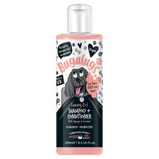 Bugalugs Luxury 2 in 1 Dog Shampoo & Conditioner - Papaya & Coconut 250ml