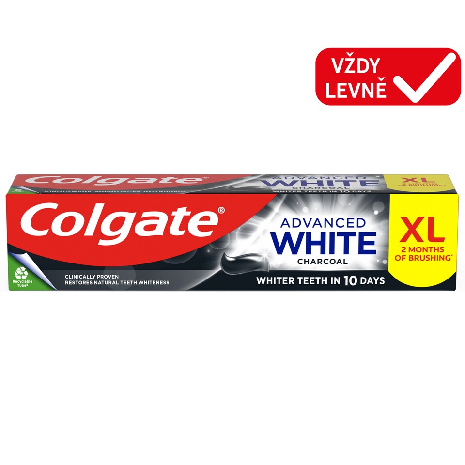 image 1 of Colgate Advanced White Charcoal Toothpaste 125 ml