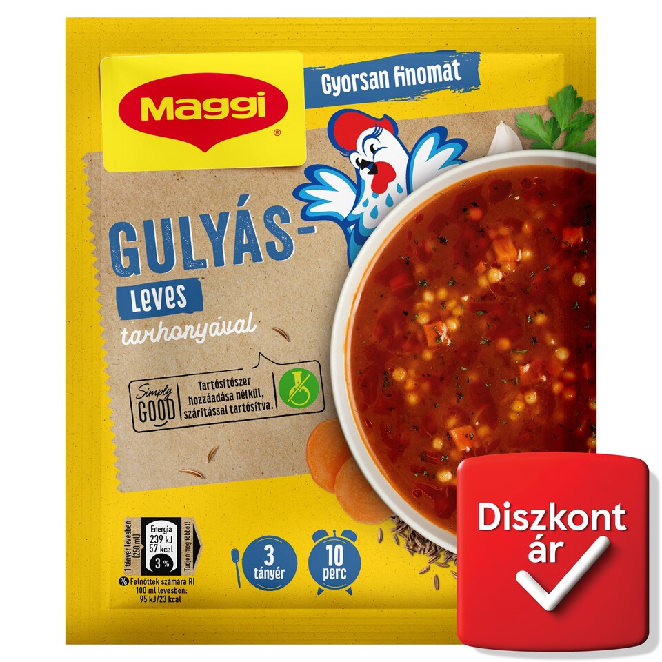 Maggi gulyásleves tarhonyával 48 g