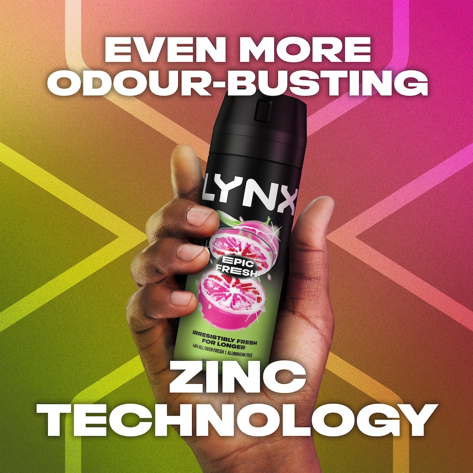 image 1 of Lynx Epic Fresh Bodyspray & Bodywash Gift Set 