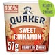 image 1 of Quaker Oat So Simple Sweet Cinnamon Porridge Pot 57g