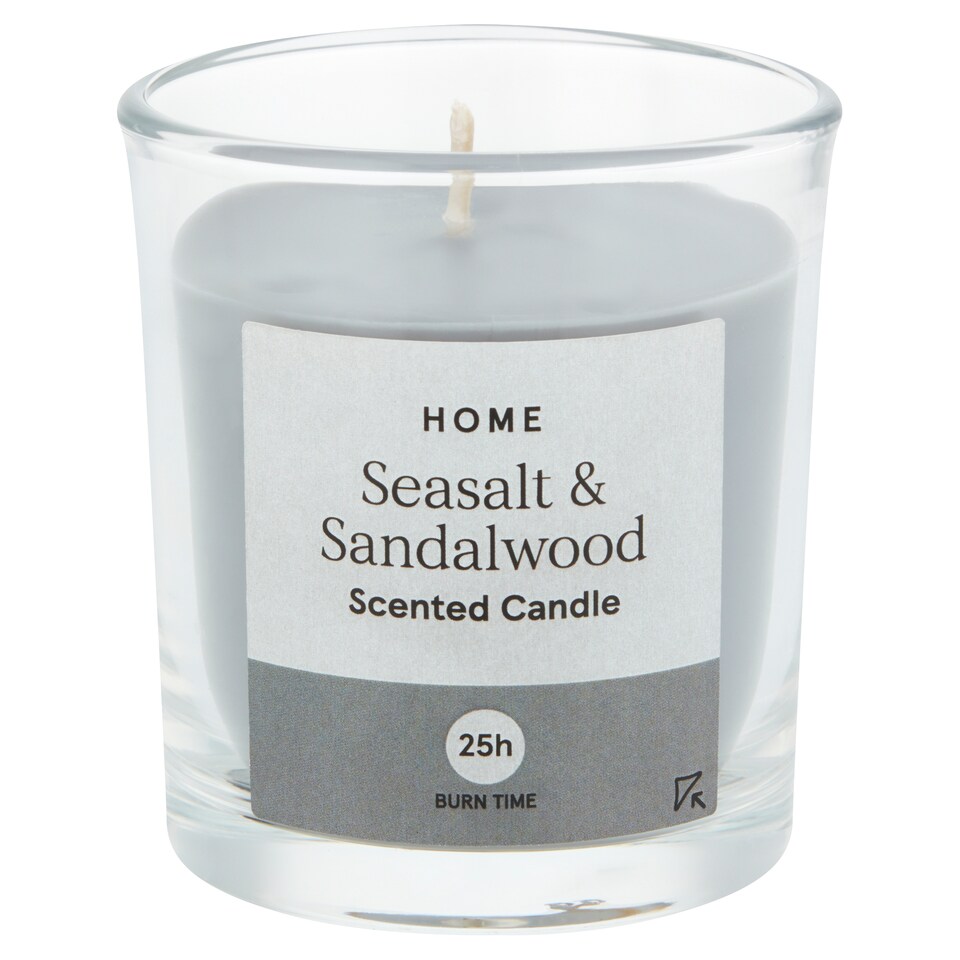 image 1 of Tesco Scented Candle Seasalt & Sandalwood 95G