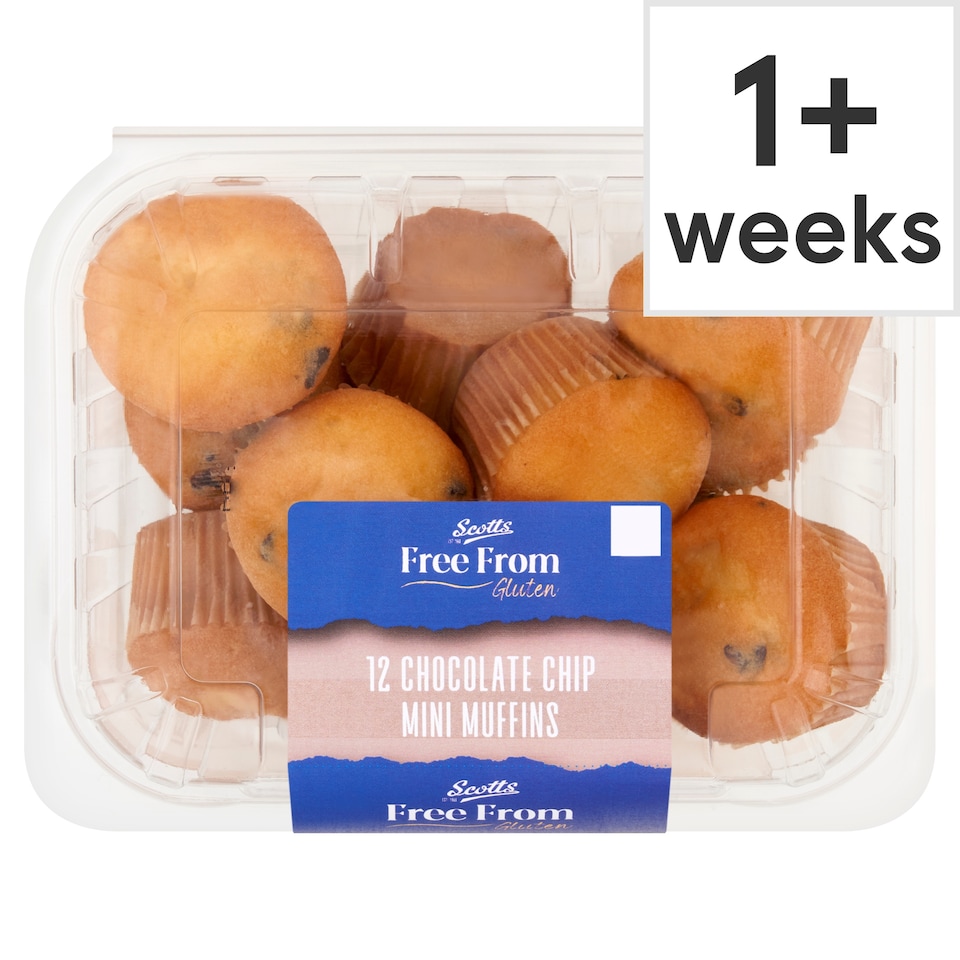 Scotts Free From Gluten Chocolate Chip Mini Muffins 210g 