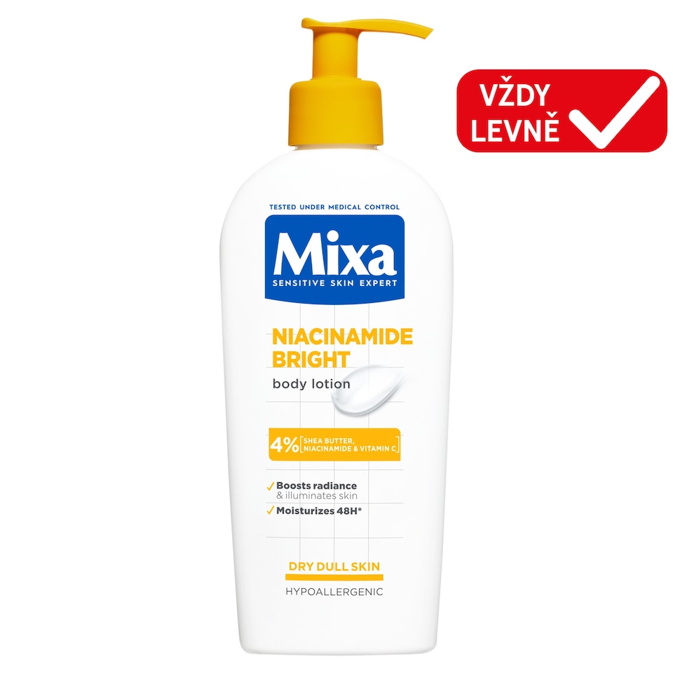 Mixa Niacinamide Bright Body Lotion 250ml