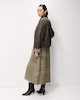 image 4 of The F&F Edit Cotton Rich Barn Jacket in Khaki