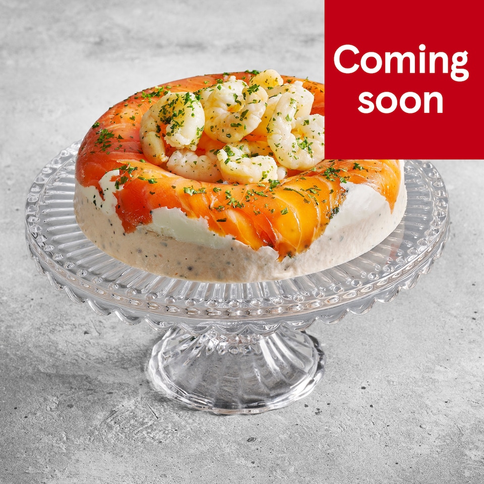 4. Tesco Finest Salmon Terrine Wreath 510g (Serves 6)