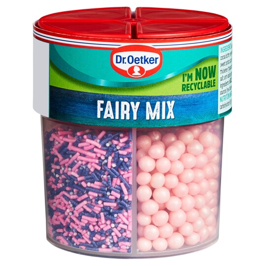 Dr Oetker Fairy Sprinkles Mix 88G Tesco Groceries