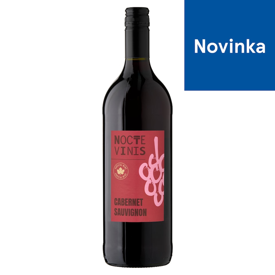 Nocte Vinis Duna-Tisza Közi Cabernet Sauvignon Dry Red Wine 1 L