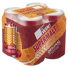 Supermalt Original Malt Drink 4 X 330Ml