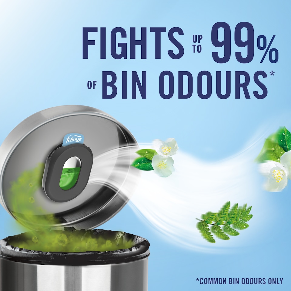 image 1 of Febreze Bin Freshener Refill Pack Outdoor Fresh 19.52ml