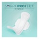 image 4 of Bodyform Pure Sensitive Ultra Night Sanitary Towels Wings 8 pack
