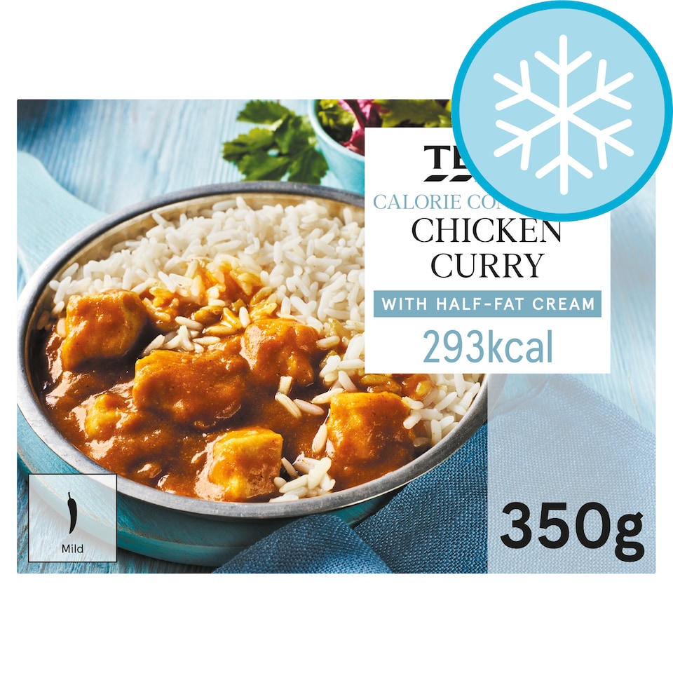 Tesco Health Chicken Curry And Rice 350G