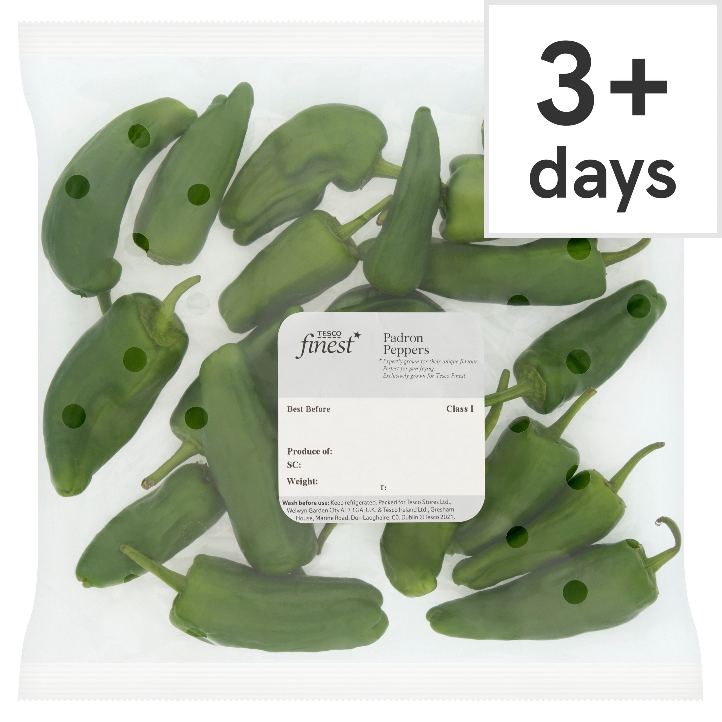 Tesco Finest Padron Peppers 200g