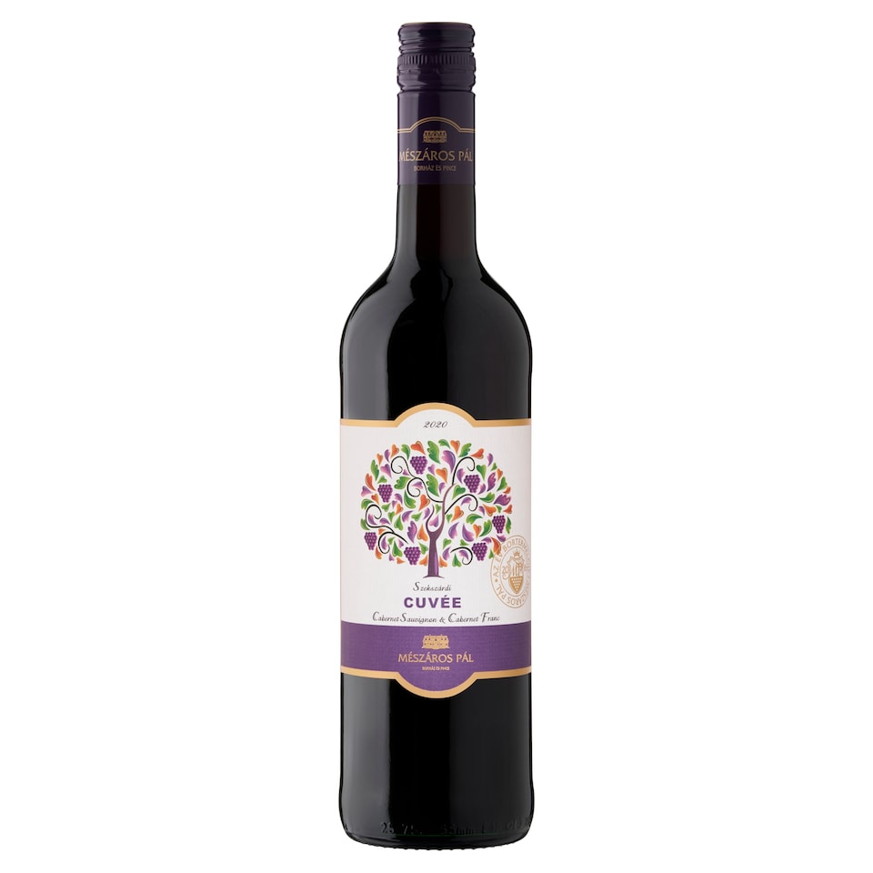 Mészáros Pál Szekszárdi Cuvée száraz vörösbor 12,5% 0,75 l