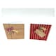 image 2 of Tesco Luxury Red Craft Christmas Cards 12 Pack