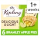 image 1 of Mr Kipling Reduced Sugar Bramley Apple Pies 6 Pack