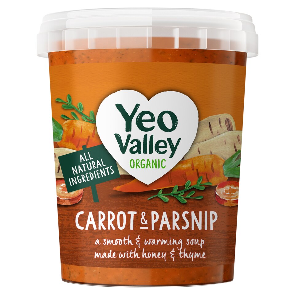 Yeo Valley Organic Carrot Parsnip Thyme Soup 400G