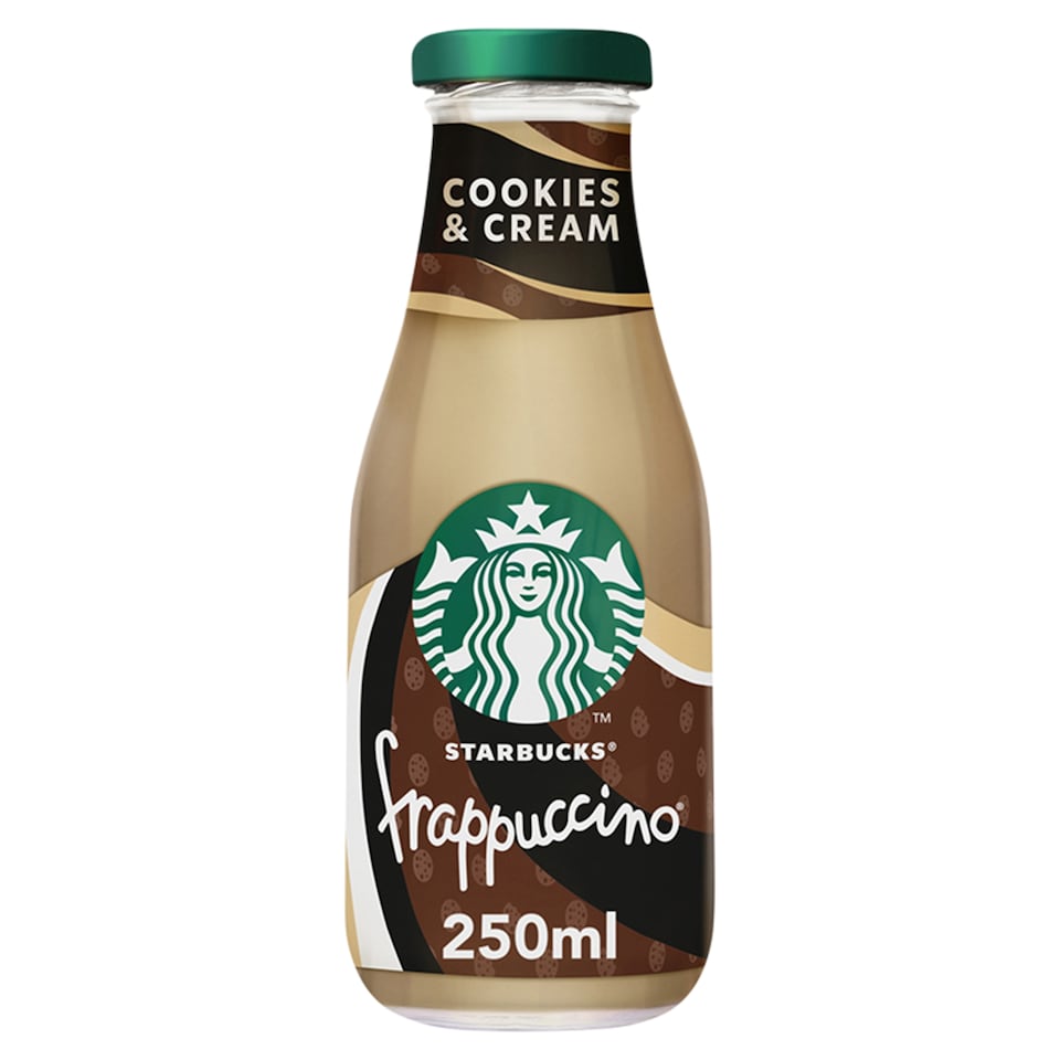 STARBUCKS FRAPPUCCINO COOKIES & CREAM COFFEE DRINK 250ML