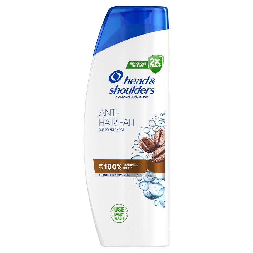 Obrázek 1 pro produkt Head & Shoulders Anti Hair Fall Šampon Proti Lupům, Pro Vlasy Až 100% Bez Lupů, 400 ml