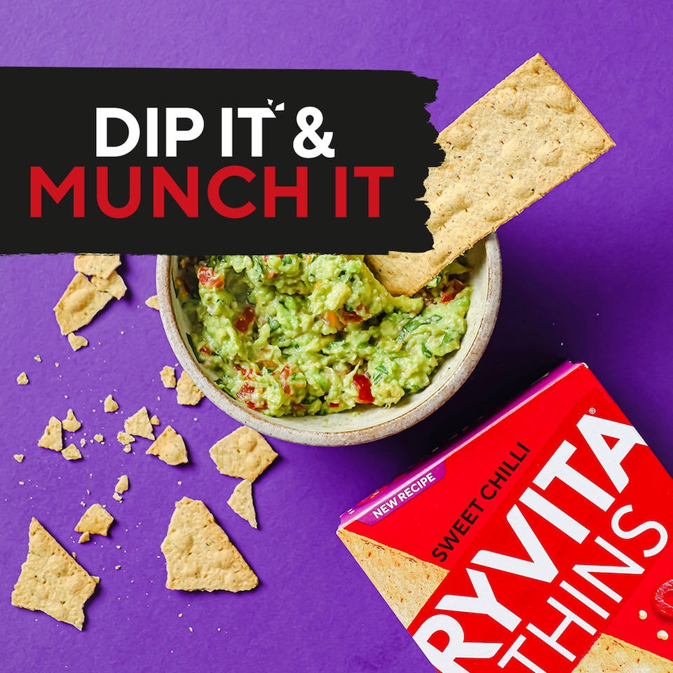 image 1 of Ryvita Thins Sweet Chilli 125G