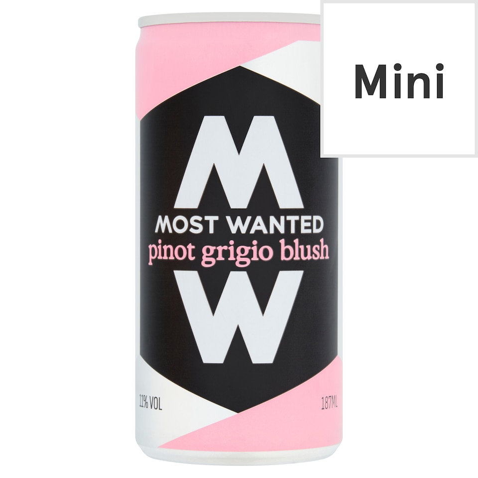 Most Wanted Pinot Grigio Blush 187ml