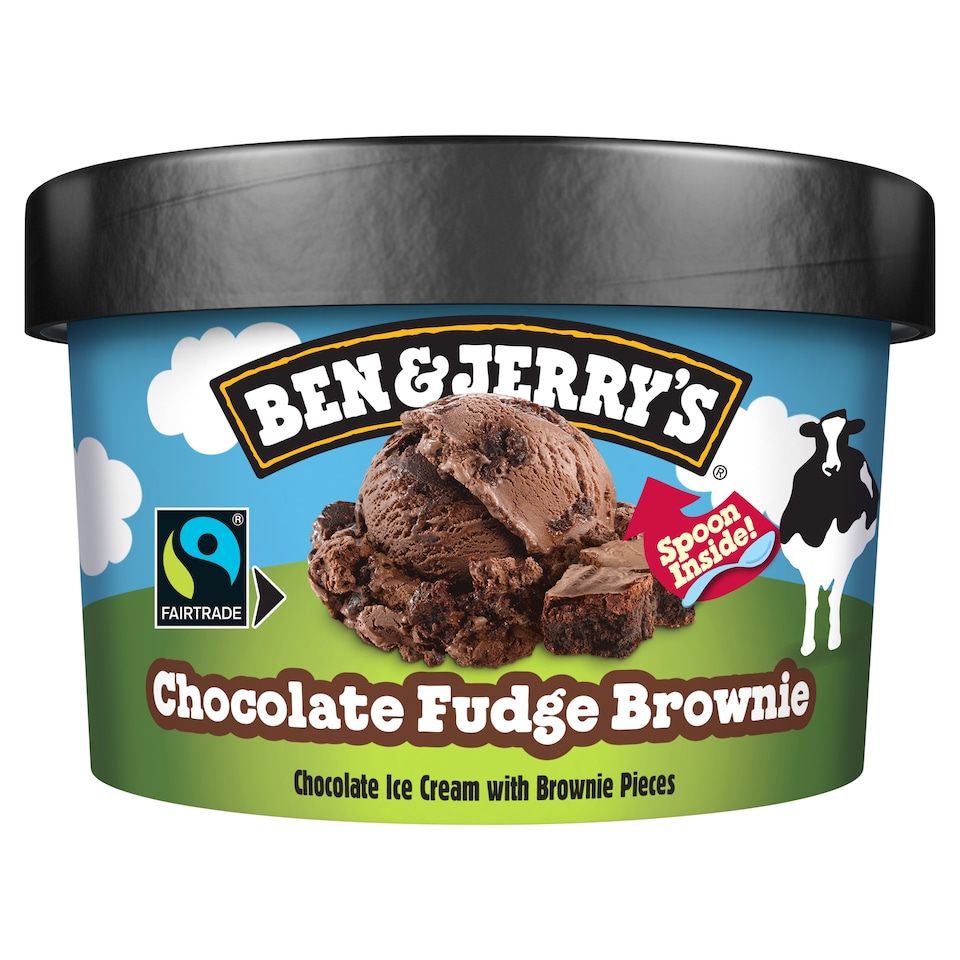 Ben & Jerry's Chocolate Ice Cream with Brownie Pieces 100 ml
