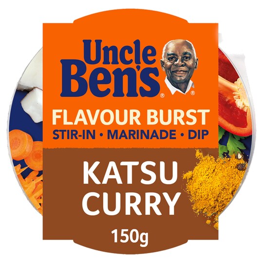 Uncle Bens Flavour Burst Katsu Curry 150G Tesco Groceries