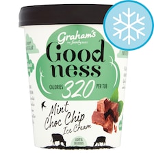 Grahams Goodness Mint Chocolate Chip Ice Cream 450Ml