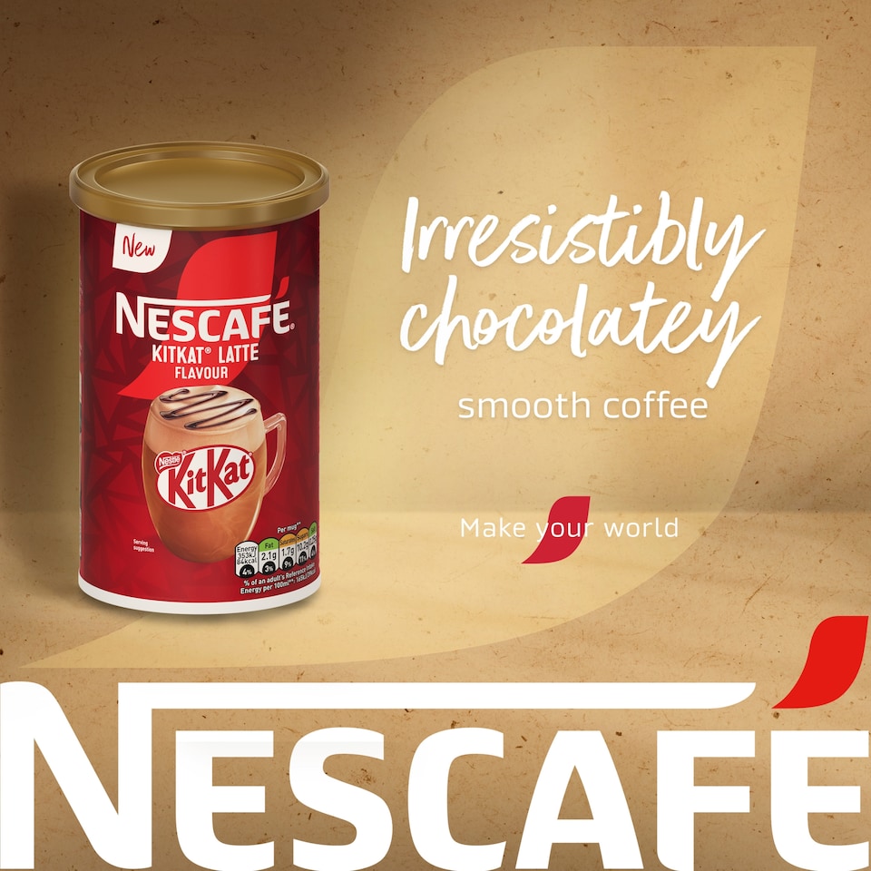 image 1 of Nescafe Kit Kat Latte Instant Coffee 273g