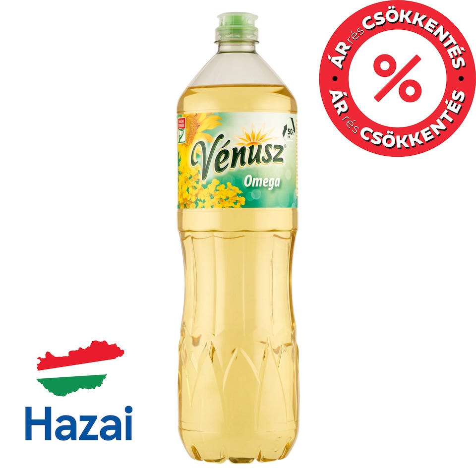 Vénusz Omega finomított étolaj 1 l  1. kép