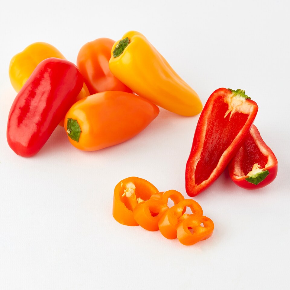 image 1 of Tesco Sweet Mini Peppers 190G