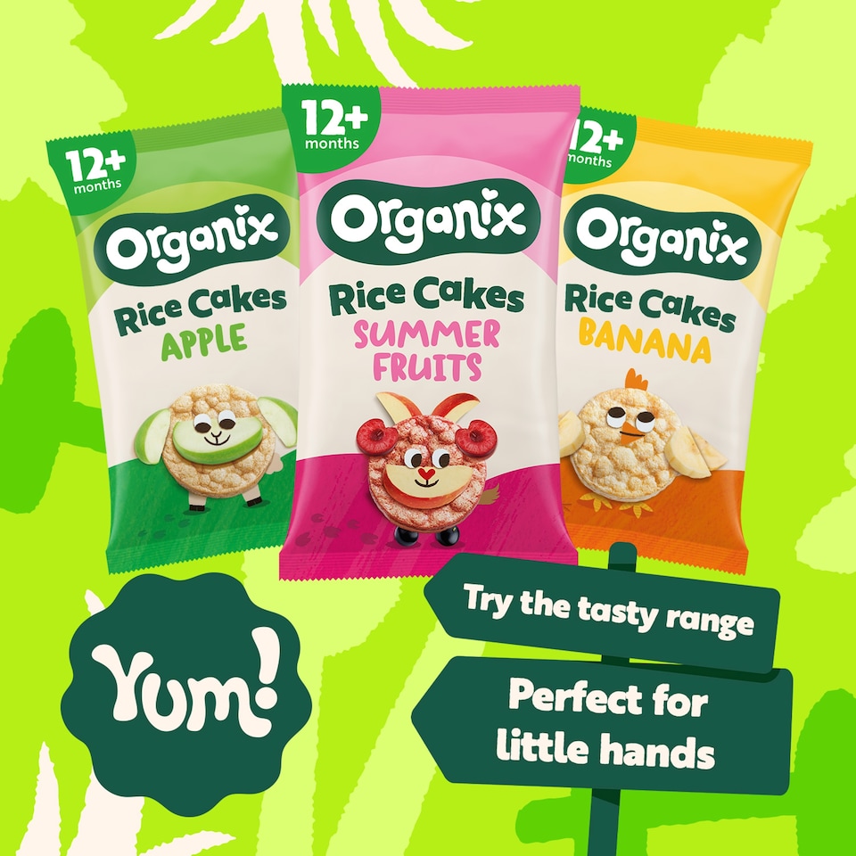 image 1 of Organix Banana Rice Cake Clouds 40G