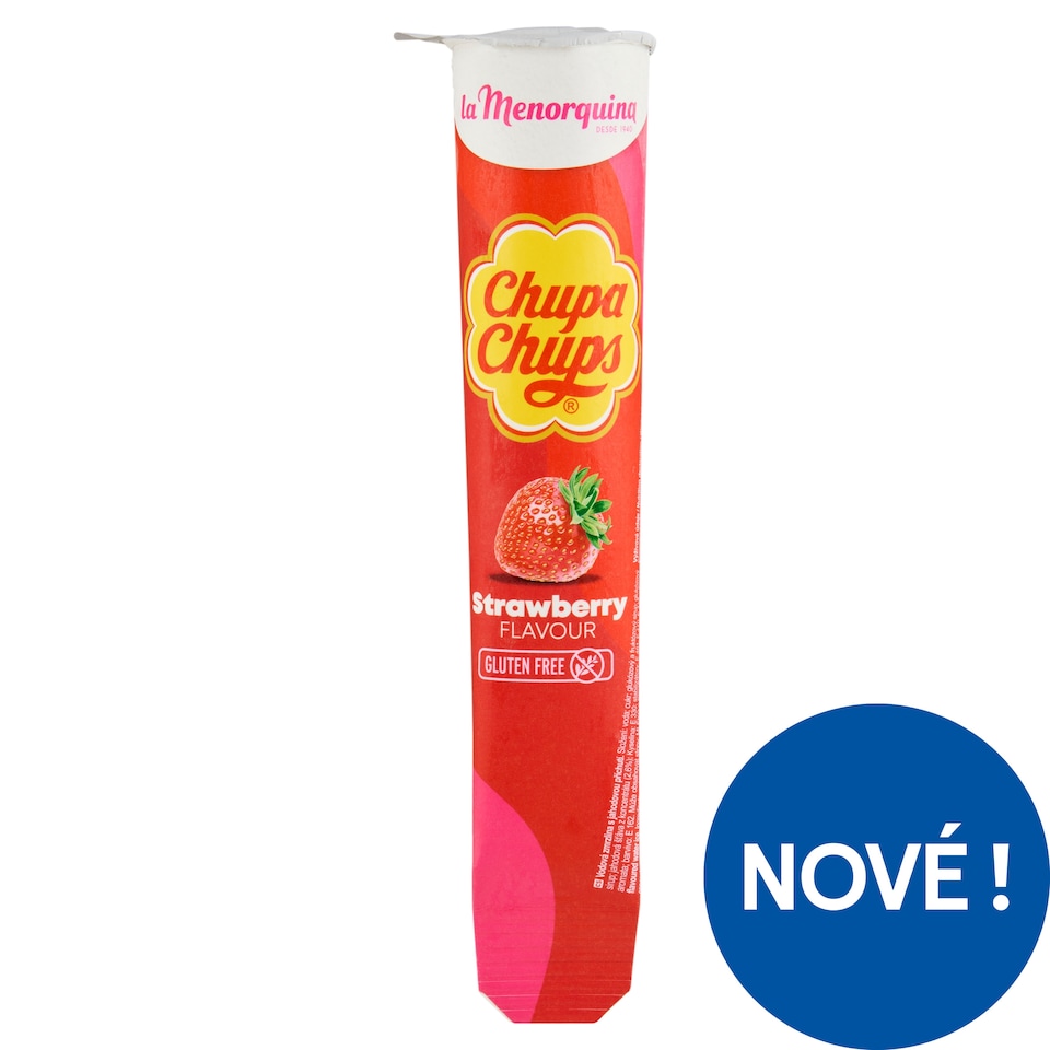 image 1 of La Menorquina Chupa Chups Strawberry Flavour 105ml