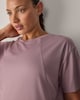 image 2 of F&F Active ULTRASTRETCH Modal Rich T-Shirt in Pink
