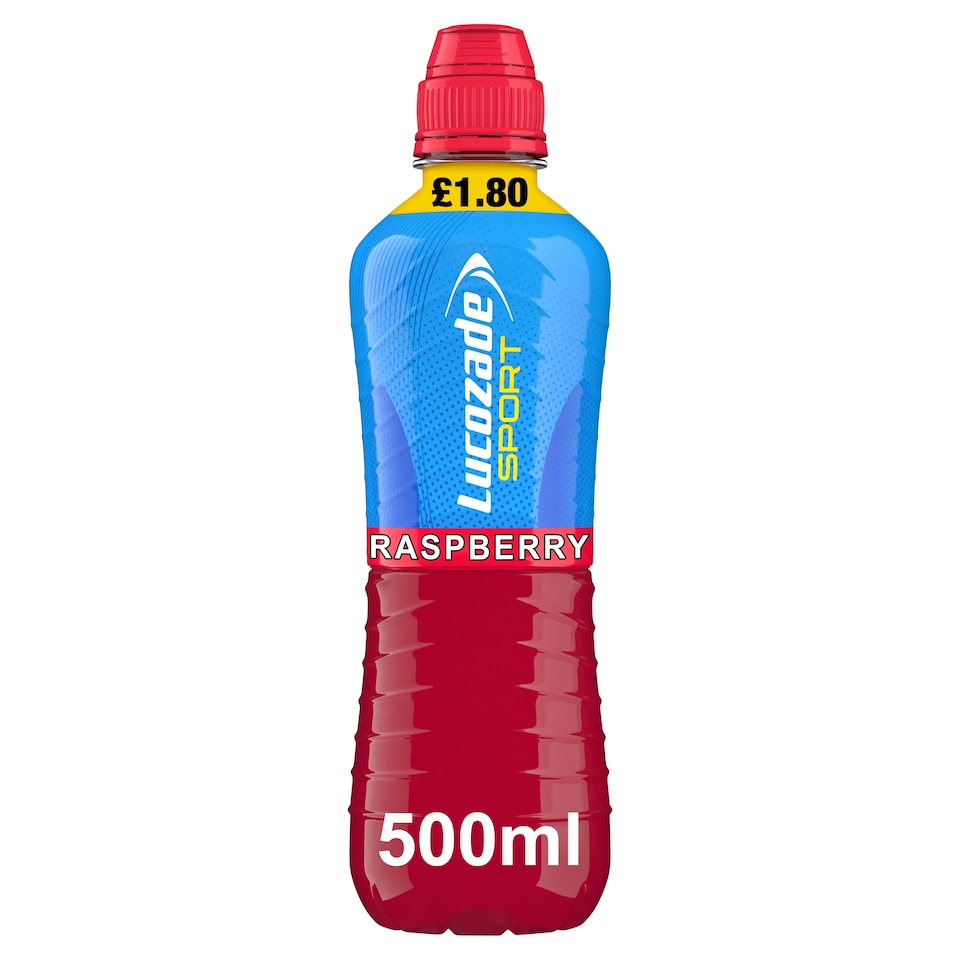 image 1 of Lucozade Sport Raspberry Drink 500Ml