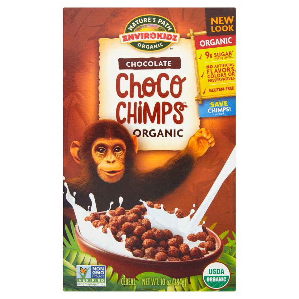 Nature's Path Envirokidz Chocolate Choco Chimps284g