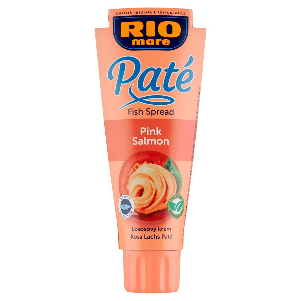 image 1 of Rio Mare Paté Pink Salmon Fish Spread 100g