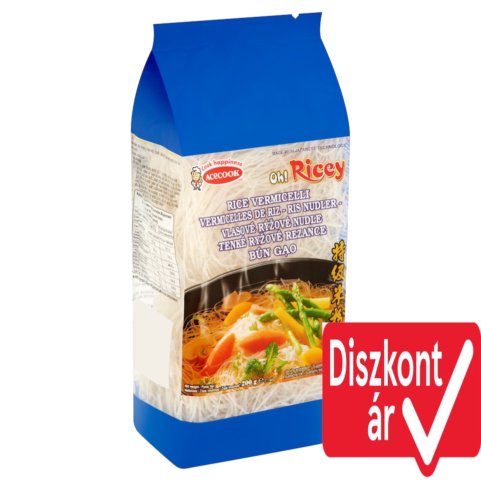 Oh! Ricey rizstészta cérnametélt 200 g