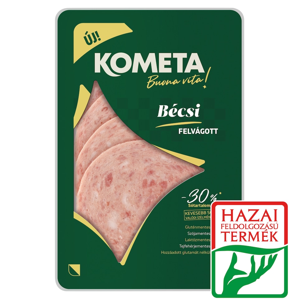 Kometa szeletelt bécsi felvágott 125 g