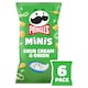 image 1 of Pringles Minis Sour Cream & Onion Multipack Crisps 6x20g