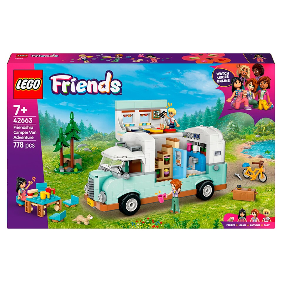 obrázok 1 z LEGO Friends 42663 Dobrodružstvo s karavanom priateľstva