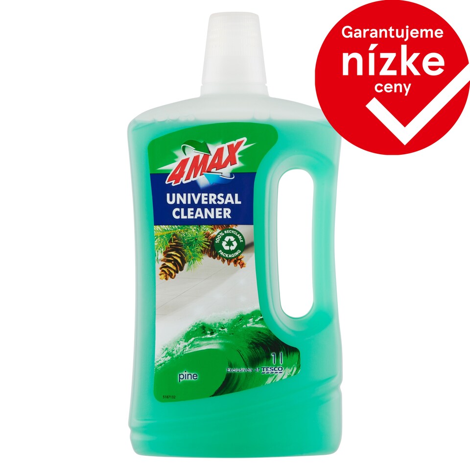 4MAX Pine univerzálny čistiaci prostriedok 1 l