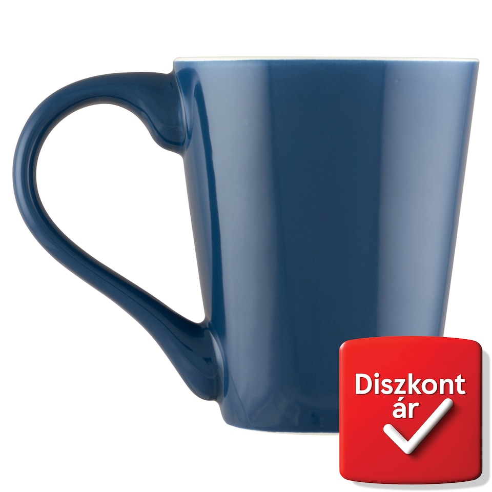 Tesco kék bögre