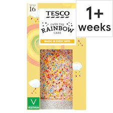 Tesco Over the Rainbow Cake