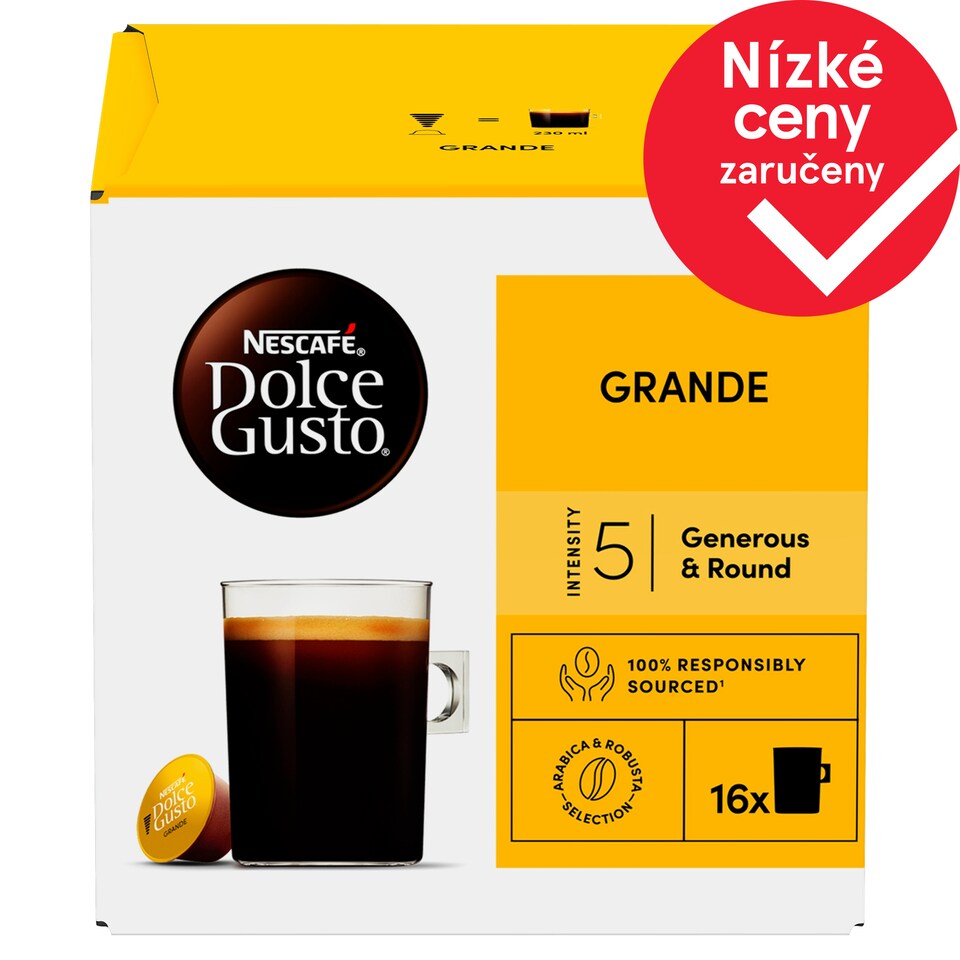 Obrázek 1 pro produkt NESCAFÉ Dolce Gusto Grande - kávové kapsle - 16 kapslí v balení