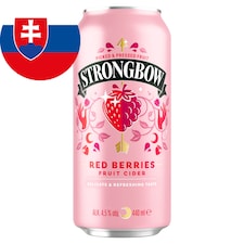 Strongbow Apple Ciders Red Berries ochutený cider plechovka 440 ml