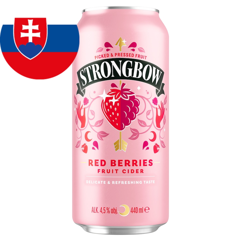 Strongbow Apple Ciders Red Berries Seasoned Cider 440 ml