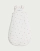 image 1 of F&F Baby Pure Cotton Bear Print 2.5 Tog Sleeping Bag in White