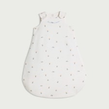 F&F Baby Pure Cotton Bear Print 2.5 Tog Sleeping Bag in White