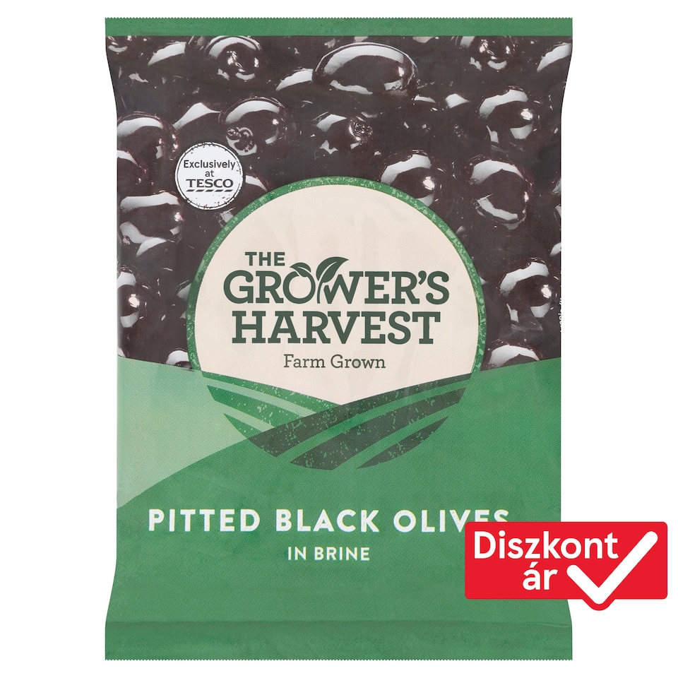 The Grower's Harvest magozott fekete olívabogyó 200 g